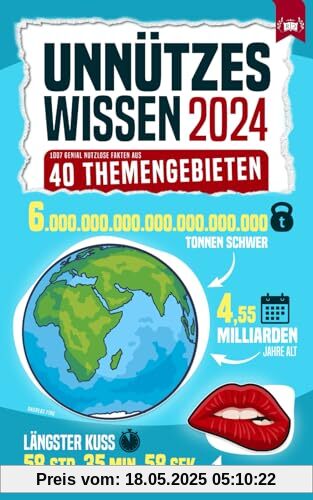 Unnützes Wissen: 1007 genial nutzlose Fakten aus 40 Themengebieten für ein eindrucksvolles Wissen Unnützes Wissen: 1007 genial nutzlose Fakten aus 40 Themengebieten für ein eindrucksvolles Wissen