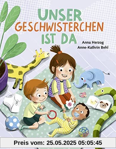 Unser Geschwisterchen ist da!: Eine emotionale Sachgeschichte darüber, wie sich das Familienleben verändert, wenn ein neues Geschwisterchen dazukommt. Unser Geschwisterchen ist da!: Eine emotionale Sachgeschichte darüber, wie sich das Familienleben verändert, wenn ein neues Geschwisterchen dazukommt.