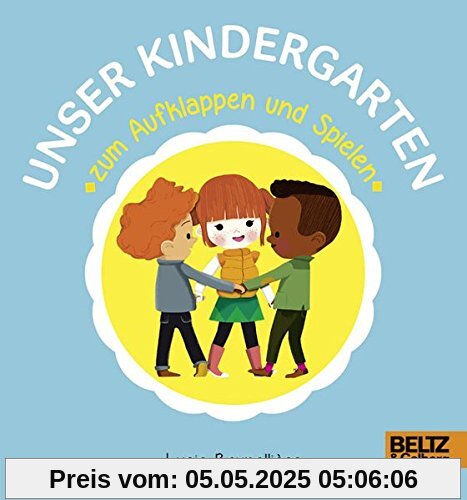 Unser Kindergarten zum Aufklappen und Spielen