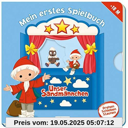 Unser Sandmännchen Mein erstes Spielbuch: 10 Seiten, ab 18 Monate