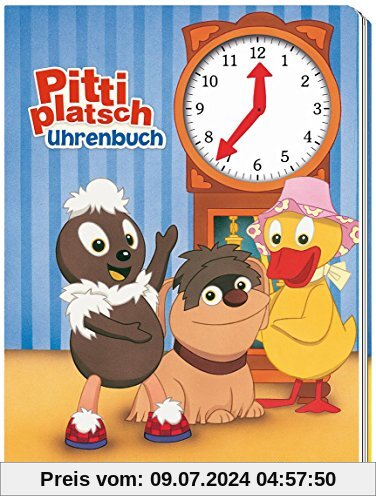 Unser Sandmännchen Pittiplatsch-Uhrenbuch Sandmann