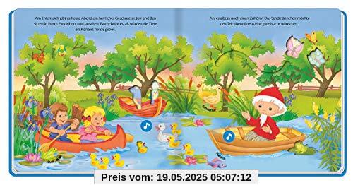 Unser Sandmännchen Was hörst du da?: Pappenbuch mit Hardcover Unser Sandmännchen Was hörst du da?: Pappenbuch mit Hardcover