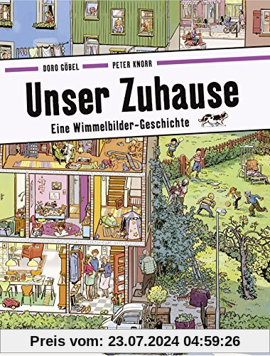 Unser Zuhause: Eine Wimmelbilder-Geschichte Vierfarbiges Pappbilderbuch