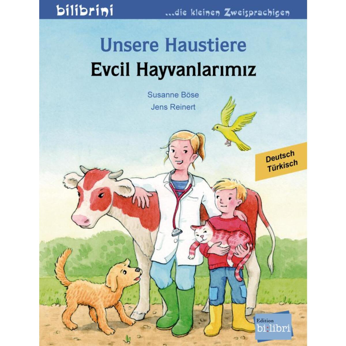 Unsere Haustiere. Kinderbuch Deutsch-Türkisch von Hueber Verlag GmbH
