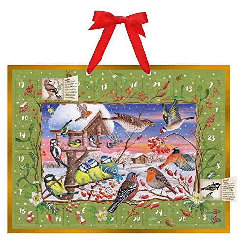 Unsere gefiederten Gäste: Der Sticker-Adventskalender