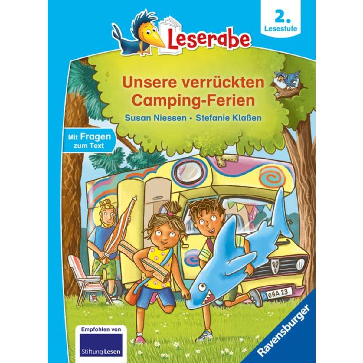 Leserabe 2. Lesestufe - Unsere verrückten Camping-Ferien Leserabe 2. Lesestufe - Unsere verrückten Camping-Ferien von Ravensburger Verlag