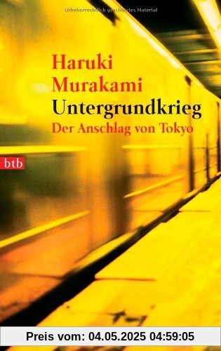 Untergrundkrieg: Der Anschlag von Tokyo