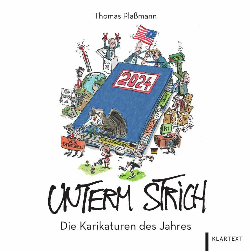 Unterm Strich 2024: Die Karikaturen des Jahres