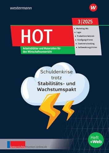 Unterrichtsthemen HOT: Arbeitsblätter und Materialien für Ihren Wirtschaftsunterricht Ausgabe 3/2025 (unterrichtsthemen HOT: Jahrgang 2025) von Westermann Berufliche Bildung