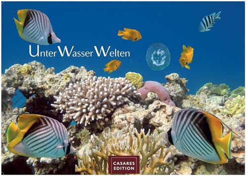 Unterwasserwelten 2026 L 35x50cm von CASARES EDITION