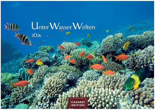 Unterwasserwelten 2026 S 24x35cm von CASARES EDITION