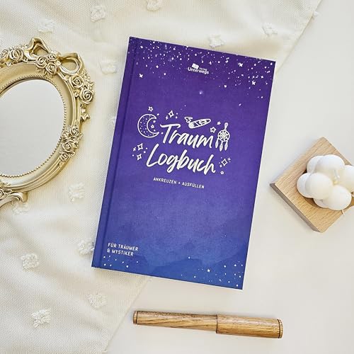 Unterwegs Traum-Logbuch: Dein Traumjournal zum Ausfüllen und Ankreuzen (Unterwegs Logbücher) von Unterwegs Verlag