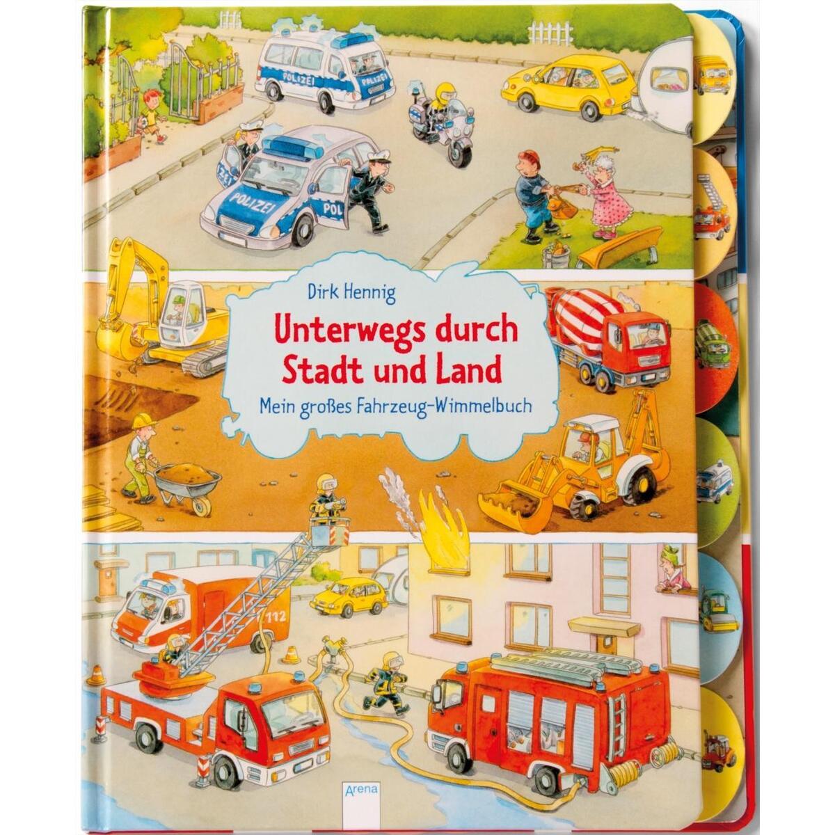 Unterwegs durch Stadt und Land von Arena Verlag GmbH