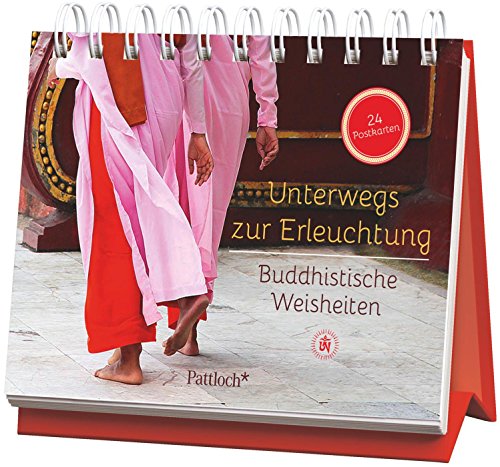 Unterwegs zur Erleuchtung - Buddhistische Weisheiten: 24 Postkarten