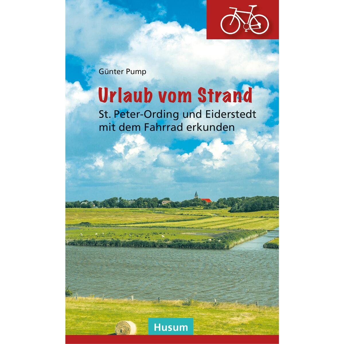 Urlaub vom Strand von Husum Druck