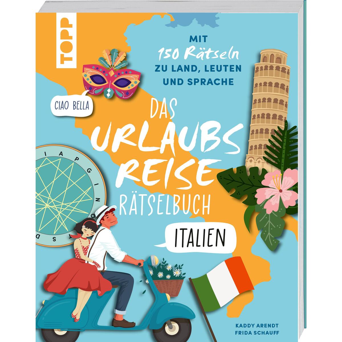 Urlaubsreise-Rätselbuch Italien - Mit 150 Rätseln zu Land, Leuten und Sprache von Frech Verlag GmbH