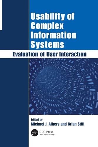 Usability of Complex Information Systems: Evaluation of User Interaction von CRC Press