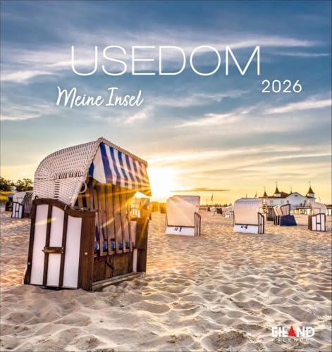 Usedom Postkartenkalender 2026 - Meine Insel: Traumhafter Fotokalender im Postkartenformat. Idyllische Inselfotos in einem kleinen Kalender zum Aufstellen und Aufhängen. (Postkartenkalender Eiland) von Eiland