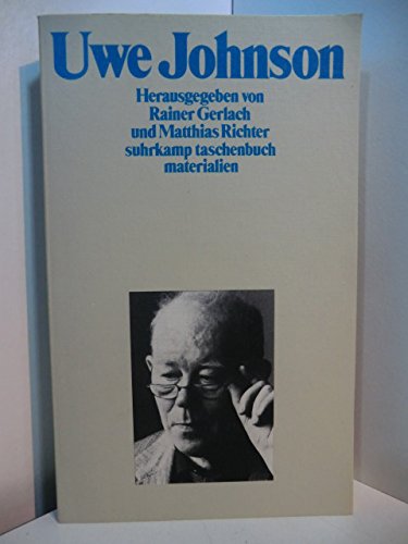Uwe Johnson (suhrkamp taschenbuch) von Suhrkamp Verlag