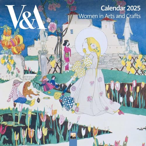 V&a: Women in Arts and Crafts Wall Calendar 2025: Art Calendar von Flame Tree Publishing