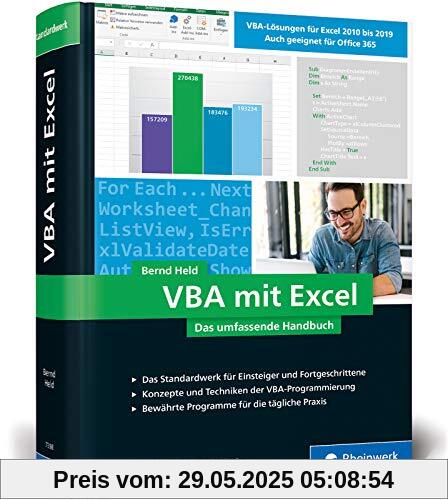VBA mit Excel: Das umfassende Handbuch für Einsteiger und fortgeschrittene Anwender