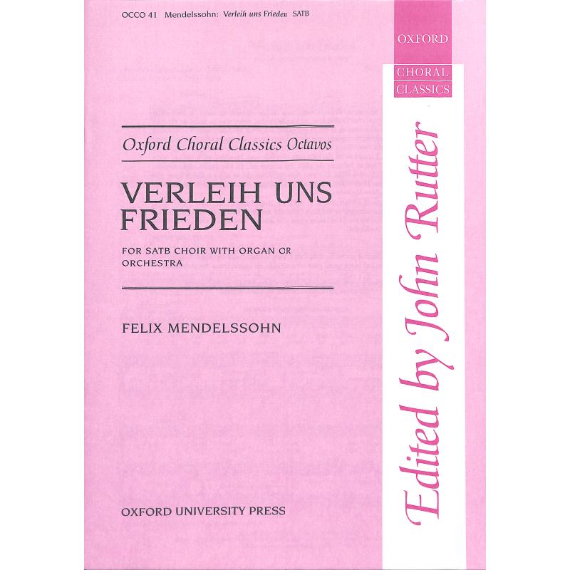 Verleih uns Frieden Verleih uns Frieden