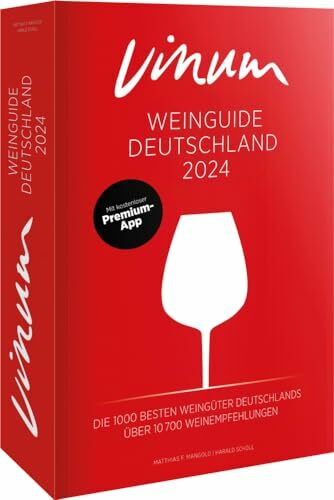 VINUM Weinguide Deutschland 2024: Der Reiseführer zu den besten Winzern Deutschlands. Rotwein,... VINUM Weinguide Deutschland 2024: Der Reiseführer zu den besten Winzern Deutschlands. Rotwein,...