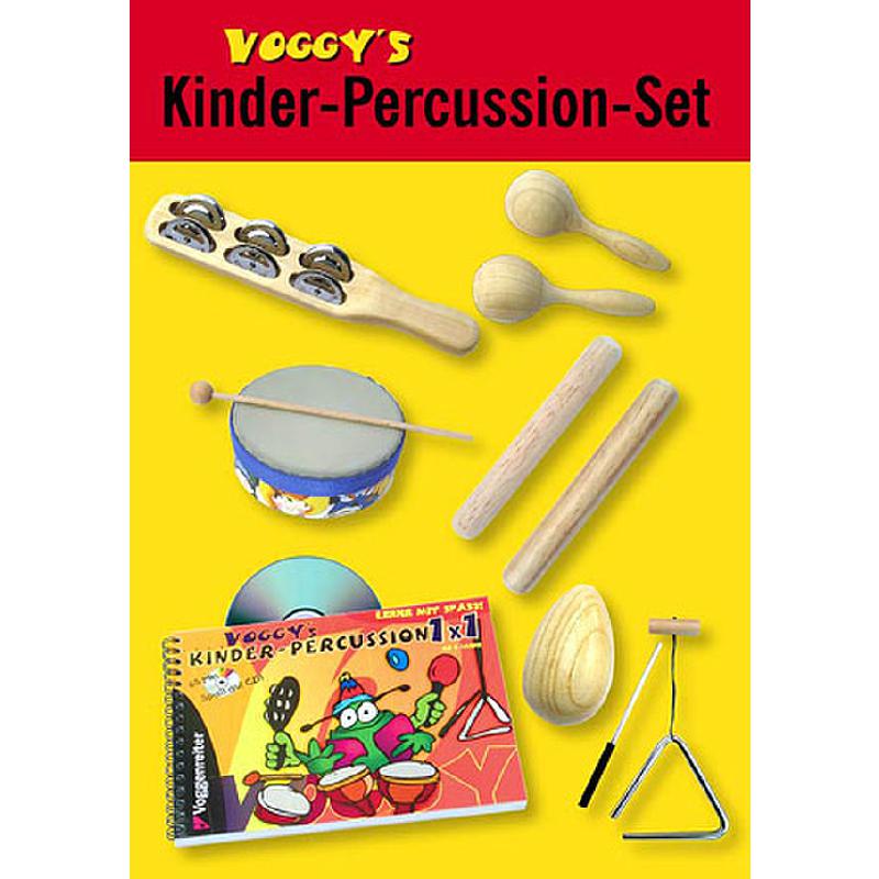 Voggy's Kinder Percussion Set im Karton