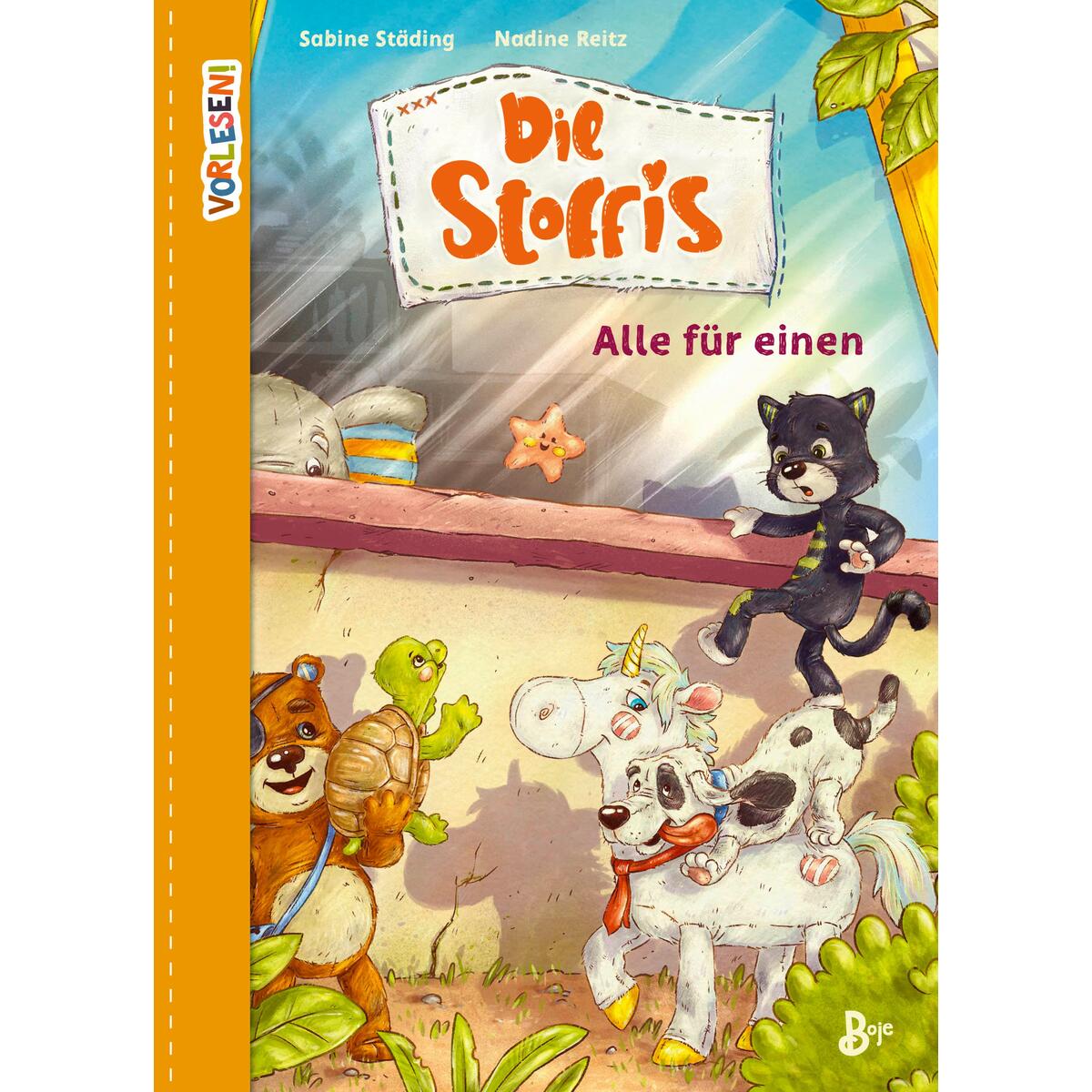 VORLESEN! Die Stoffis - Alle für einen (Band 2) von Boje Verlag