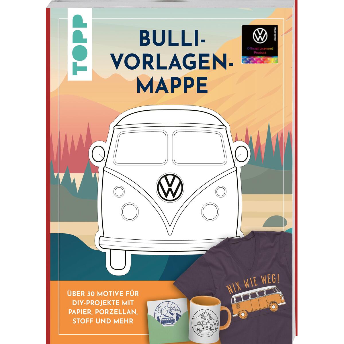 VW Vorlagenmappe "Bulli". Die offizielle kreative Vorlagensammlung mit dem kulti... VW Vorlagenmappe "Bulli". Die offizielle kreative Vorlagensammlung mit dem kulti... von Frech Verlag GmbH