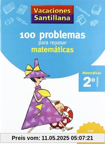 Vacaciones Santillana, matemáticas, 2 Educación Primaria. Cuaderno