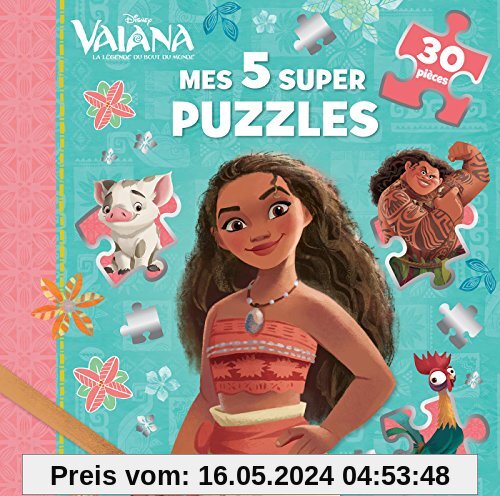 Vaiana, mes 5 super puzzles