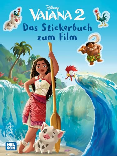 Vaiana 2: Das Stickerbuch zum Film: Viele Sticker, Rätsel und Ausmalbilder mit Vaiana und Maui ab 3 Jahre Vaiana 2: Das Stickerbuch zum Film: Viele Sticker, Rätsel und Ausmalbilder mit Vaiana und Maui ab 3 Jahre