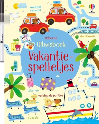Vakantiespelletjes (Uitwisboek, 1) von Usborne Publishers