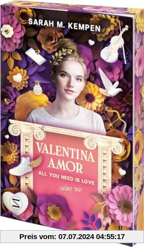 Valentina Amor. All you need is love (oder so): Humorvolles und göttlich chaotisches Abenteuer für Teenager | Exklusiver Farbschnitt in limitierter Erstauflage