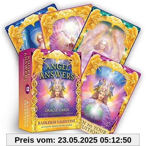 Valentine, R: Angel Answers Oracle Cards: A 44-Card Deck and Guidebook