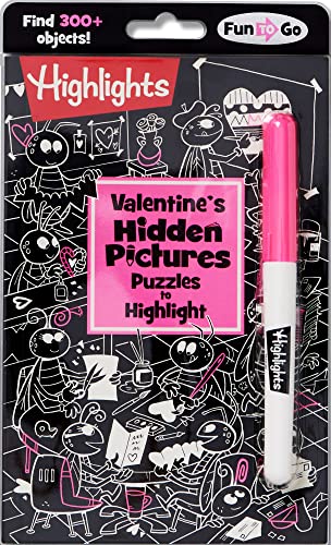 Valentine's Hidden Pictures Puzzles to Highlight: Valentines Book for Kids 6 and Up (Highlights Hidden Pictures Puzzles to Highlight Activity Books)