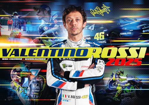 Valentino Rossi Kalender 2025: Der MotoGP Star von ML PUBLISHING LLC