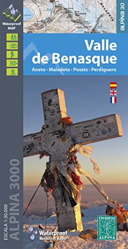 Vallee Benasque: 1:30000 von Alpina Editorial