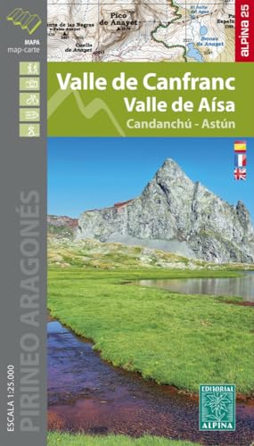 Valles Canfranc von Alpina Editorial