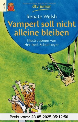 Vamperl soll nicht alleine bleiben: In großer Druckschrift