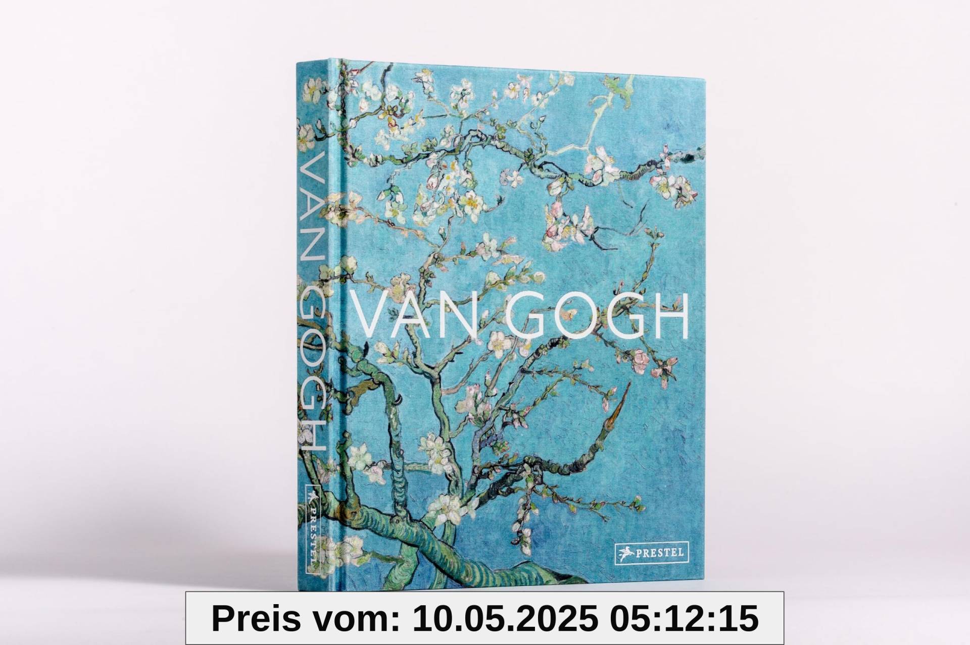 Van Gogh: Meisterwerke - Kunst groß im Bild - Seine Hauptwerke in einer attraktiven Leinenausgabe mit Motiv-Farbschnitt und sechs opulenten Ausklapptafeln