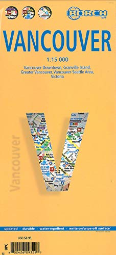 Vancouver 1 : 15 000 (Borch Maps)