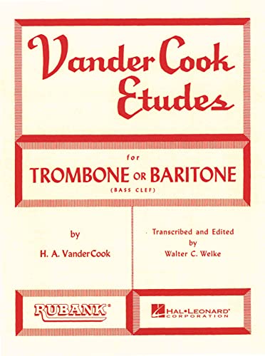 Vandercook Etudes for Trombone or Baritone