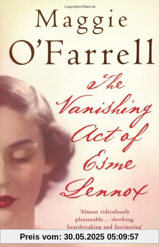 Vanishing Act of Esme Lennox Vanishing Act of Esme Lennox