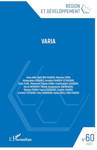 Varia von Editions L'Harmattan