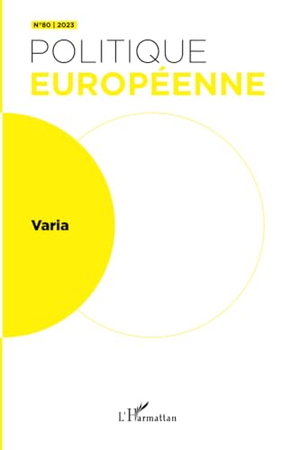 Varia: Vol 802023 von Editions L'Harmattan