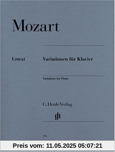 Variationen für Klavier