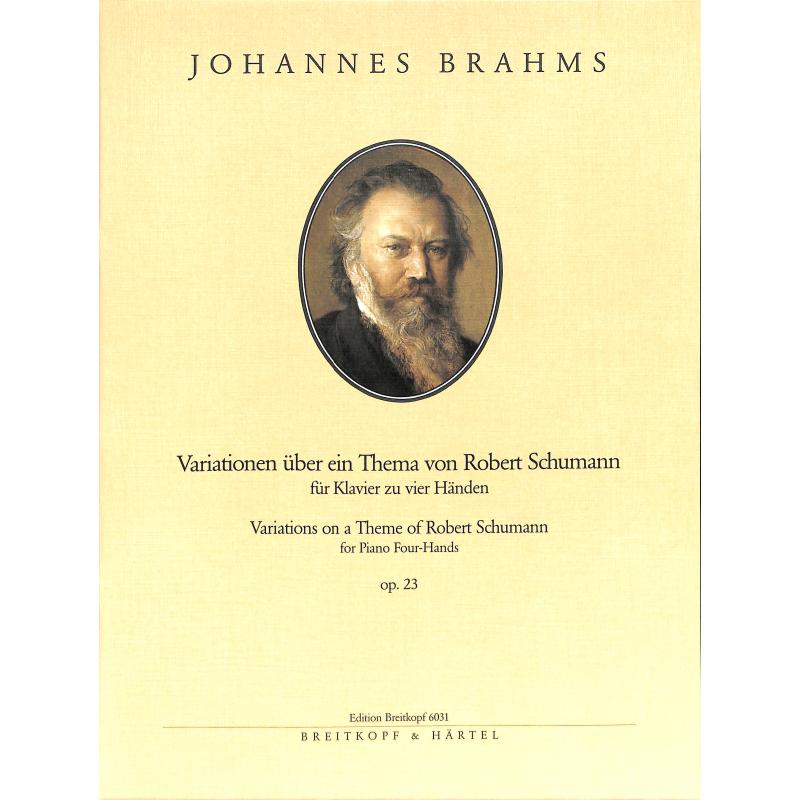 Variationen über ein Thema von Robert Schumann op 23 Variationen über ein Thema von Robert Schumann op 23