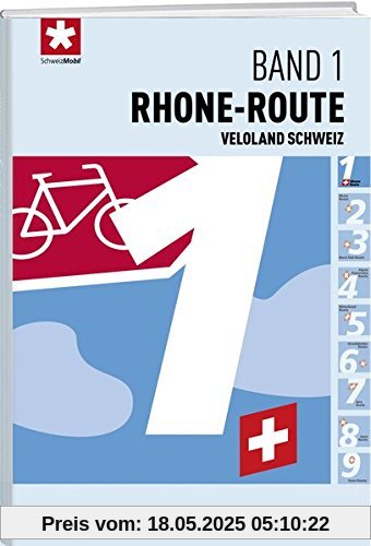 Veloland Schweiz Band 1: Rhone-Route (Veloland Schweiz / Routenführer)